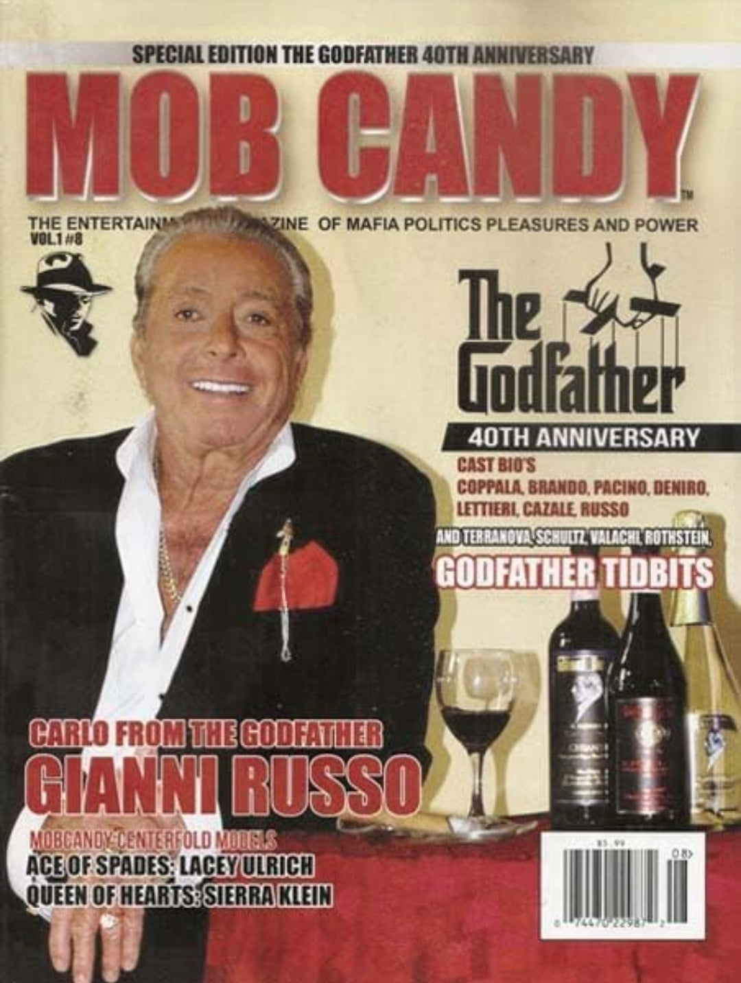 Mob Candy Magazine – Gianni Russo: The Godfather 40th Anniversary Special Edition